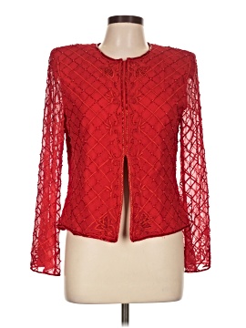 Assorted Brands Long Sleeve Silk Top