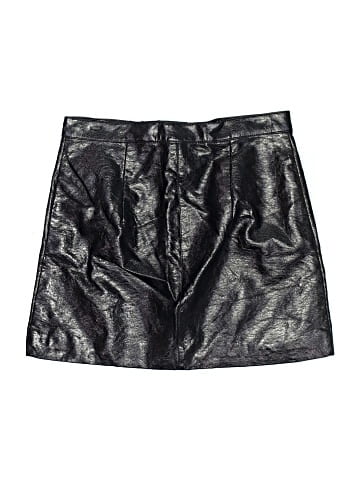 Divided by H&M Faux Leather Skirt (view 2)