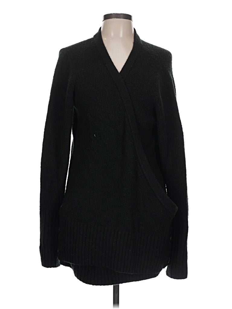 Pre-owned Ugg Cardigan Sweater In Black