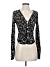 Shein Animal Print Gray Cardigan Size 4 - photo 1