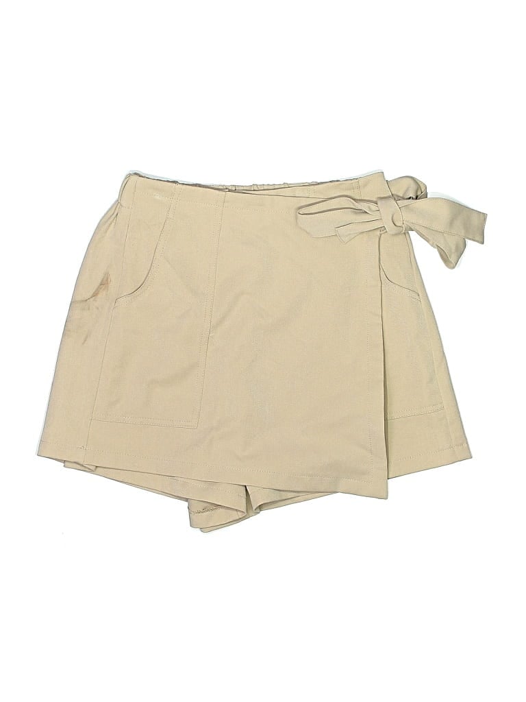 Pre-owned Hey Babe Khaki Shorts In Tan