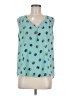 Collective Concepts Teal Sleeveless Blouse Size M - photo 1