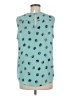 Collective Concepts Teal Sleeveless Blouse Size M - photo 2