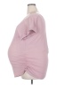 Unbranded 100% Polyester Pink Short Sleeve Top Size 2X Maternity - photo 5