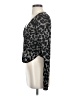 Shein Animal Print Gray Cardigan Size 4 - photo 5