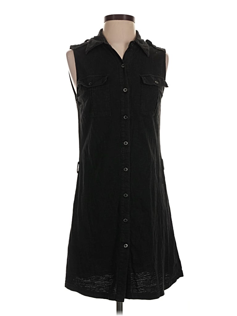 Pre-owned Sugar Lips Casual Dress In Black