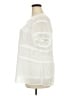 City Chic 100% Polyester Ivory Short Sleeve Blouse Size 18 Plus (M) - photo 5