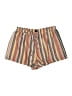 Shein Curve Stripes Gold Shorts Size 14 Plus (1) - photo 1