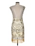 Unbranded Graphic Gold Cocktail Dress Size M (estimated) - photo 2