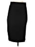 Express Solid Black Formal Skirt Size 6 - photo 1