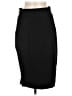 Express Solid Black Formal Skirt Size 6 - photo 2