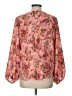 Ann Taylor LOFT 100% Polyester Pink Long Sleeve Blouse Size L - photo 2