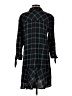 Gap Plaid Green Casual Dress Size S - photo 2