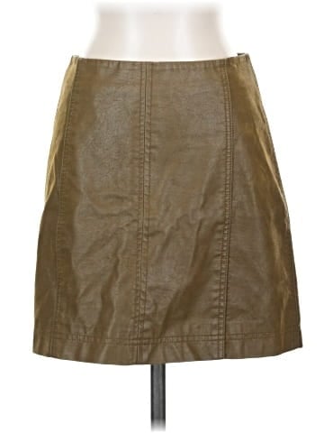 Free People Faux Leather Skirt (view 1)