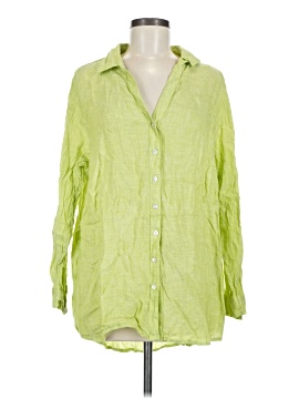 Sigrid Olsen 3/4 Sleeve Button Down Shirt