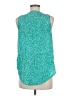 MICHAEL Michael Kors 100% Polyester Teal Sleeveless Blouse Size M - photo 2