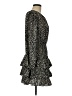 idem ditto 100% Polyester Animal Print Black Cocktail Dress Size M - photo 4