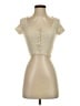 H&M Ivory Short Sleeve Top Size XS - photo 1