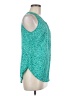 MICHAEL Michael Kors 100% Polyester Teal Sleeveless Blouse Size M - photo 4
