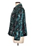 Christopher & Banks Print Teal Blazer Size L - photo 5