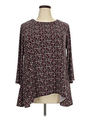 Anne Klein 3/4 Sleeve Top (view 1)