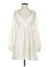 Mi ami 100% Polyester Ivory Cocktail Dress Size XS - photo 1