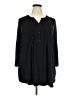 Unbranded Black 3/4 Sleeve Blouse Size 2X - photo 1