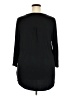 Unbranded Black 3/4 Sleeve Blouse Size 2X - photo 2
