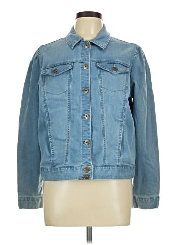 Belle By Kim Gravel Denim Jacket (view 1)