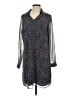 CAbi 100% Polyester Paisley Blue Casual Dress Size S - photo 1