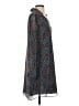 CAbi 100% Polyester Paisley Blue Casual Dress Size S - photo 4