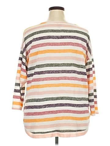 Unbranded 3/4 Sleeve T-Shirt (view 2)