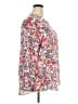 Unbranded 100% Polyester Floral Pink Long Sleeve Blouse Size 2X - photo 4