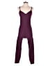 Sincerely Jules Solid Purple Jumpsuit Size L - photo 1