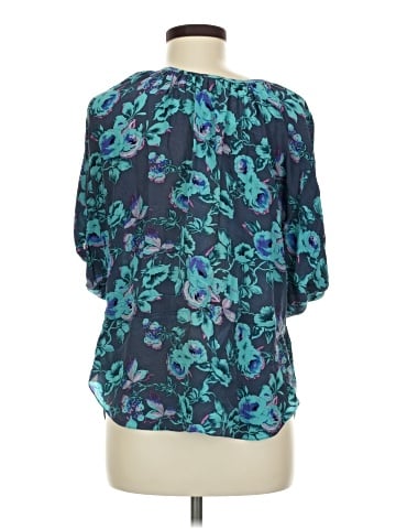 Rebecca Taylor Short Sleeve Silk Top (view 2)