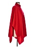 Amicale 100% Cashmere Red Poncho One size - photo 4