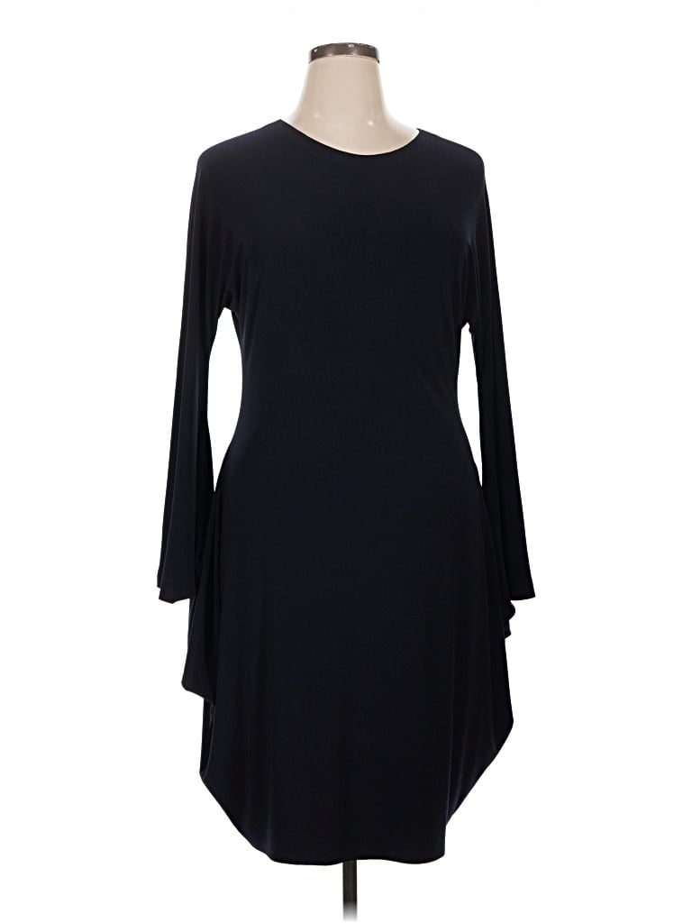 Pre-owned Norma Kamali 3/4 Sleeve T-shirt In Black
