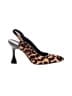 Vionic Animal Print Orange Heels Size 9 - photo 1