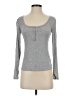Halara Gray Long Sleeve Henley Size S - photo 1