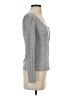 Halara Gray Long Sleeve Henley Size S - photo 4