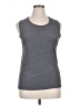 Bella Gray Sleeveless T-Shirt Size XL - photo 1