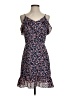 Aqua 100% Polyester Hearts Blue Casual Dress Size XS - photo 1