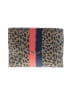 Stella & Dot Animal Print Brown Clutch One size - photo 1