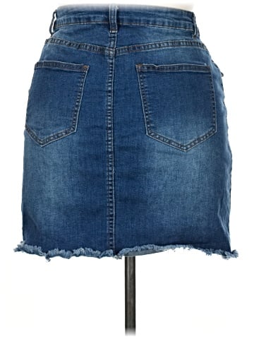 Shein Denim Skirt (view 2)