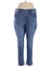 Westbound Solid Blue Jeans Size 18 - photo 1