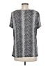 Jaclyn Smith Silver Short Sleeve Top Size M - photo 2