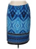 Chico's Print Blue Casual Skirt Size XL (3) - photo 1