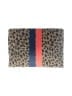 Stella & Dot Animal Print Brown Clutch One size - photo 2