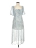 Sienna Sky 100% Polyester Floral Blue Cocktail Dress Size M - photo 1