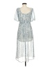 Sienna Sky 100% Polyester Floral Blue Cocktail Dress Size M - photo 2